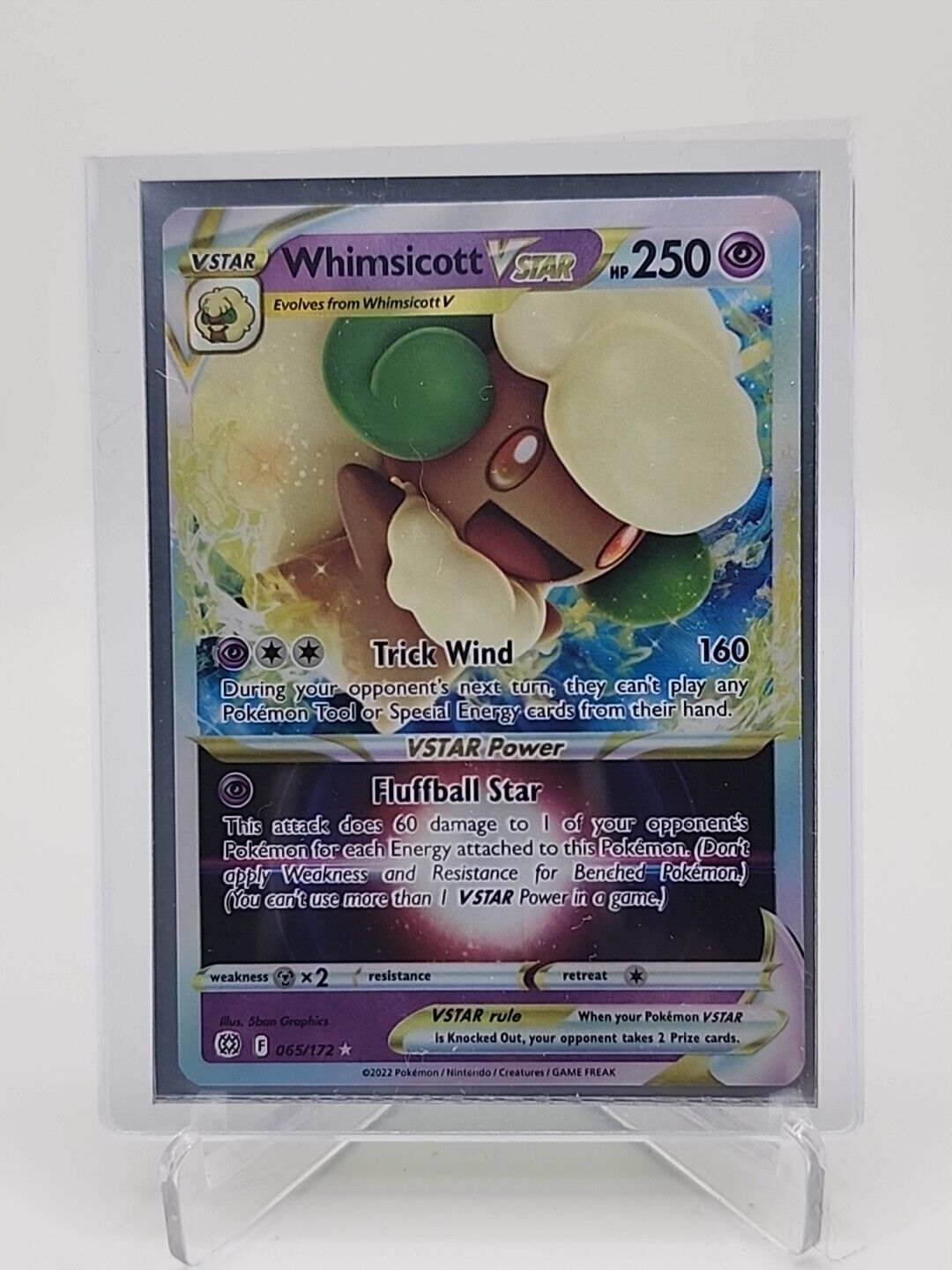 Whimsicott VSTAR  65/172 Pokémon TCG Brilliant Stars