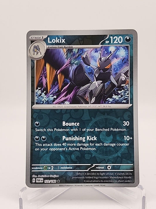 Lokix [Reverse Holo]  122/182 Pokémon TCG Paradox Rift