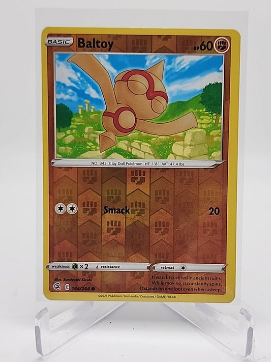 Baltoy [Reverse Holo]  144/264 Pokémon TCG Fusion Strike