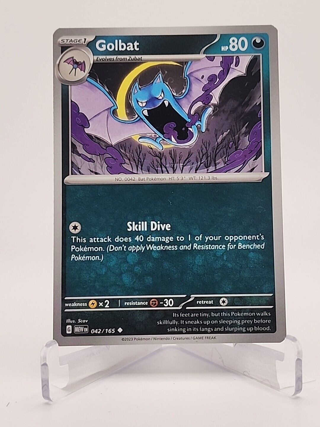 42/165 Golbat  Pokémon TGC Scarlet & Violet - 151