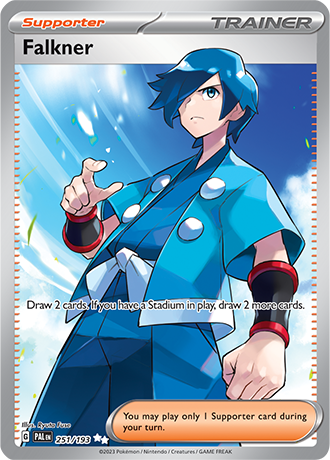 Falkner  251/193 Pokémon TCG Paldea Evolved