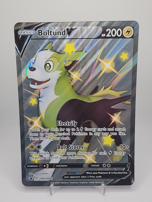 Boltund V [Jumbo]  SWSH085 Pokémon TCG  - Jumbo Card