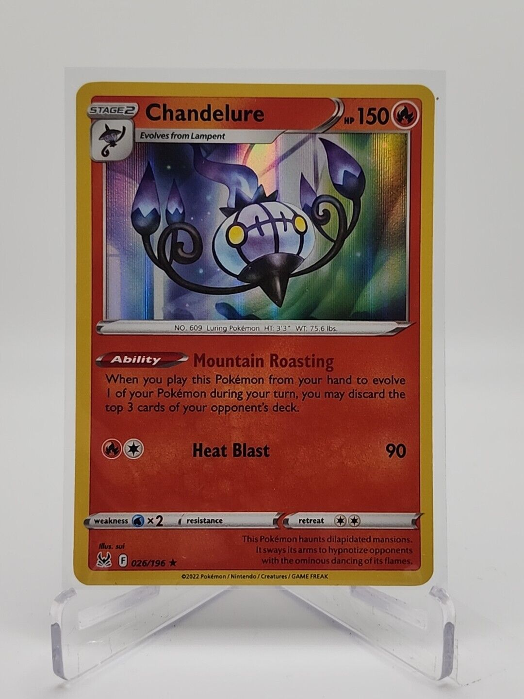 Chandelure  26/196 Pokémon TCG Lost Origin