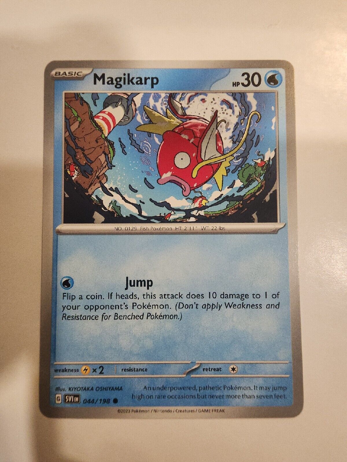 Magikarp 44/198 Pokémon TGC Scarlet & Violet