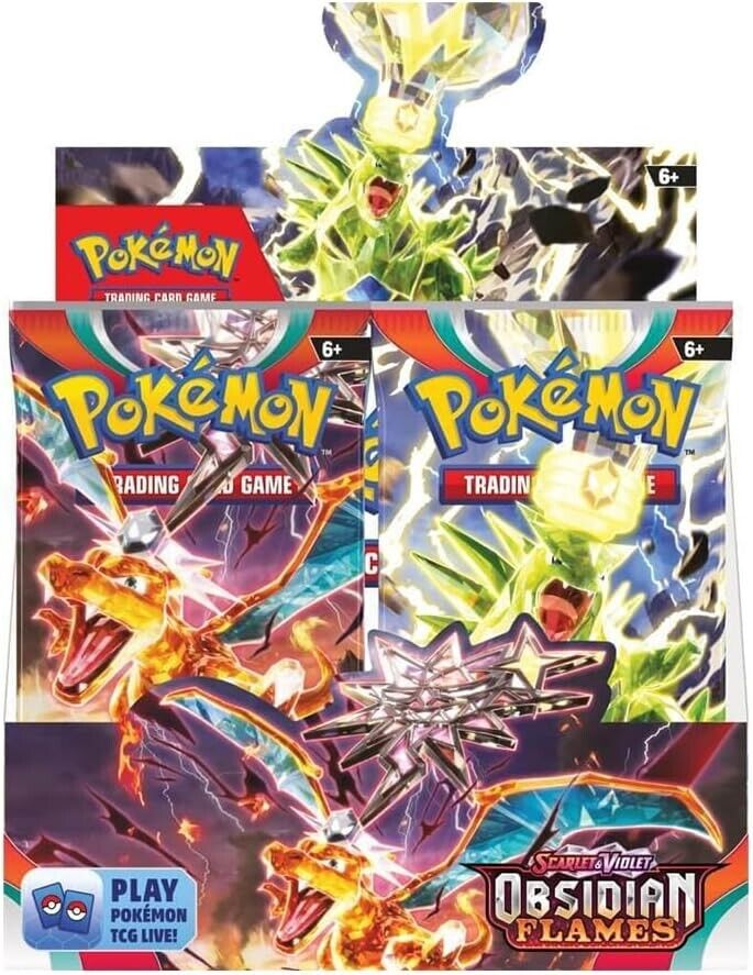 Pokémon Scarlet & Violet OBSIDIAN FLAMES Booster Box