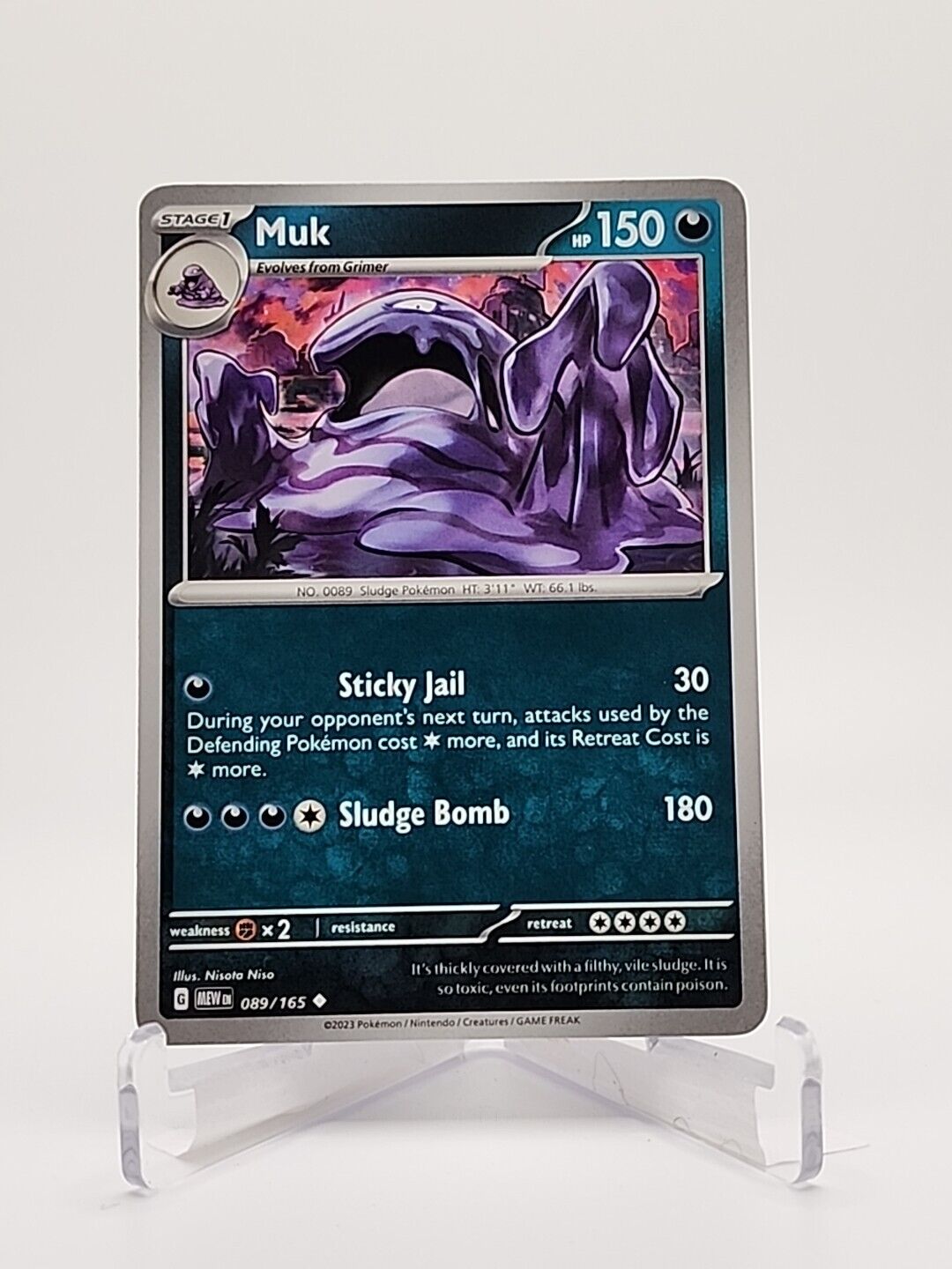 89/165 Muk  Pokémon TGC Scarlet & Violet - 151