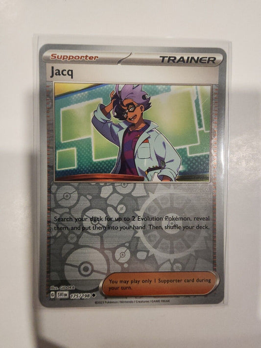 Jacq [Reverse Holo] 175/198 Pokémon TGC Scarlet & Violet