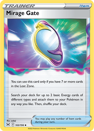 Mirage Gate  163/196 Pokémon TCG Lost Origin