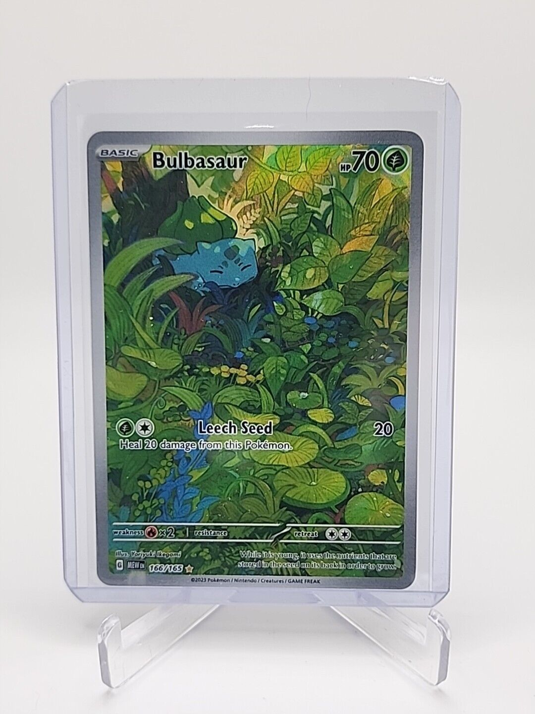 166/165 Bulbasaur Pokémon TCG Scarlet & Violet - 151