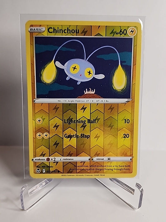 Chinchou [Reverse Holo] 51/195 Pokémon Cards Silver Tempest