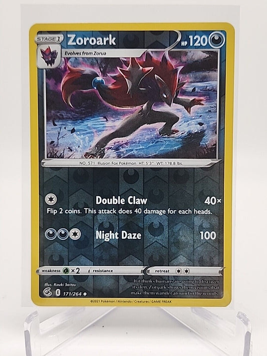 Zoroark [Reverse Holo]  171/264 Pokémon TCG Fusion Strike