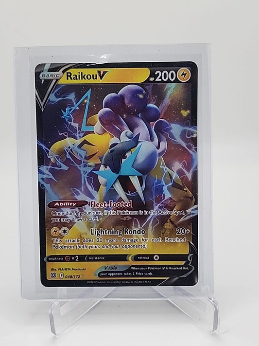 Raikou V  48/172 Pokémon TCG Brilliant Stars