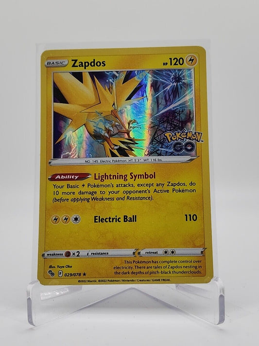 Zapdos [Holo] 29/78 Pokémon TGC Pokemon Go