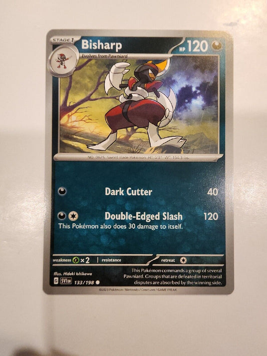 Bisharp 133/198 Pokémon TGC Scarlet & Violet