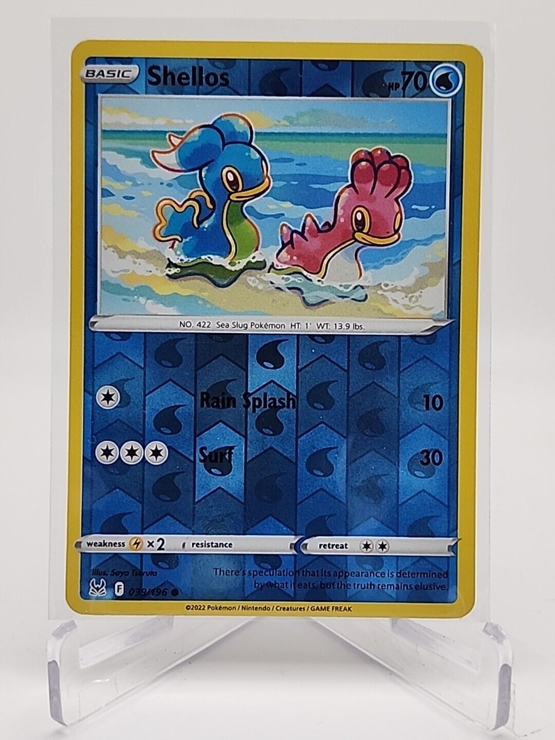 Shellos [Reverse Holo]  39/196 Pokémon TCG Lost Origin