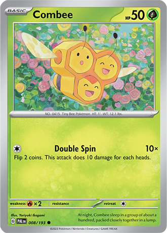 Combee [Reverse Holo]  8/193 Pokémon TCG Paldea Evolved