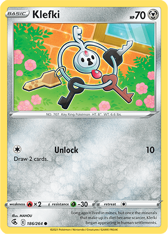 Klefki  186/264 Pokémon TCG Fusion Strike