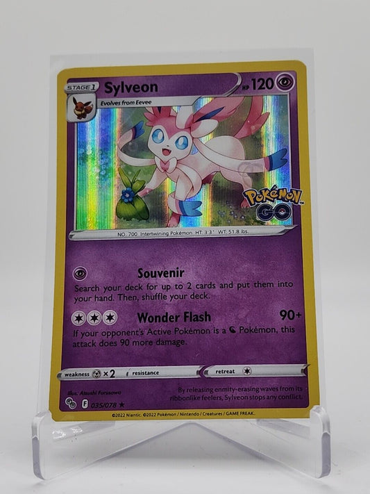 Sylveon [Holo] 35/78 Pokémon TGC Pokemon Go