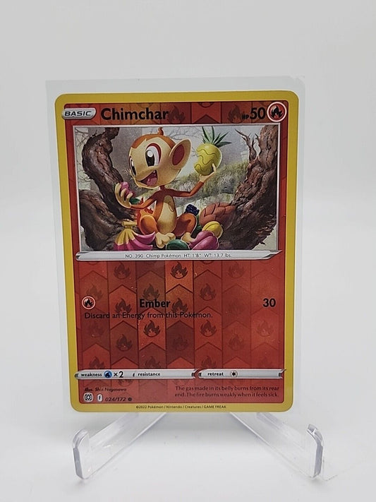 Chimchar [Reverse Holo]  24/172 Pokémon TCG Brilliant Stars