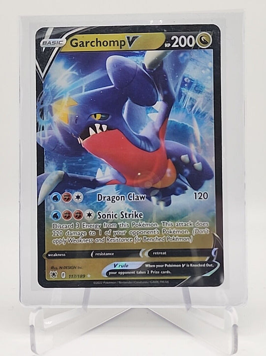 Garchomp V  117/189 Pokémon TCG Astral Radiance