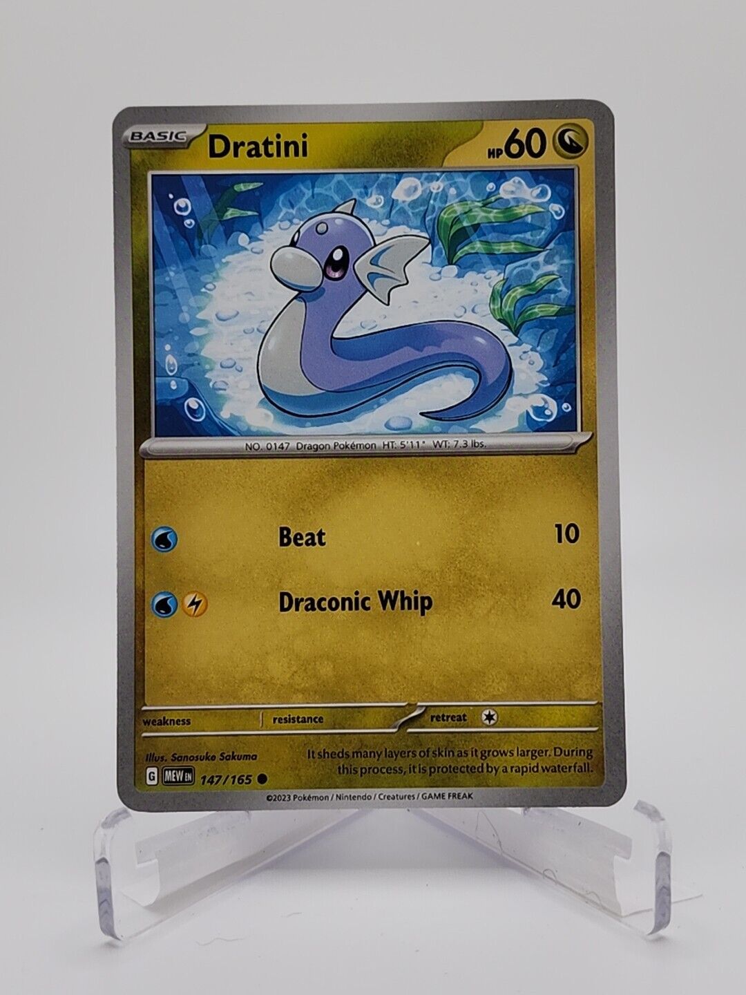 147/165 Dratini  Pokémon TGC Scarlet & Violet - 151