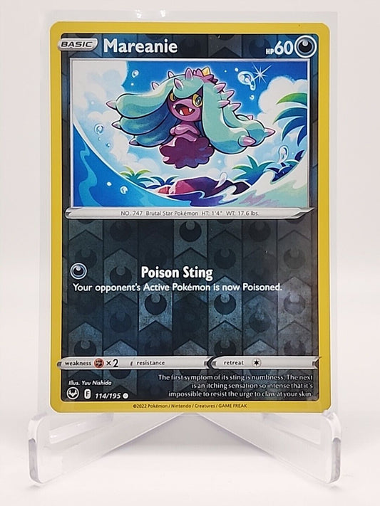 Mareanie [Reverse Holo]  114/195 Pokémon TCG Silver Tempest