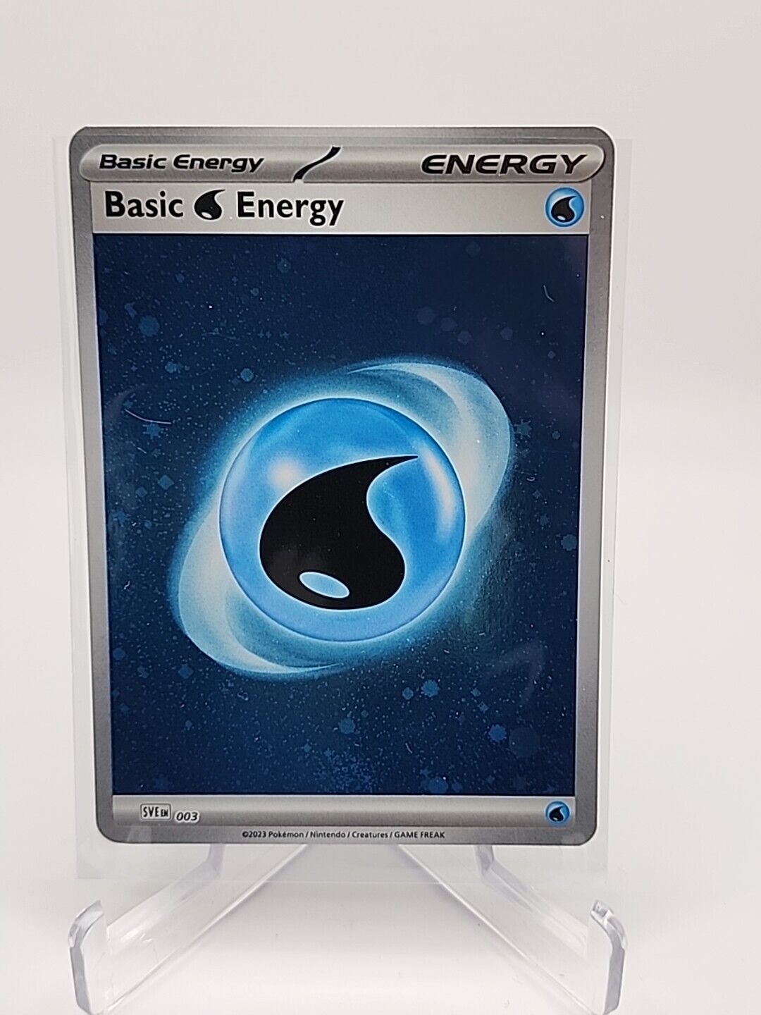 #003 Basic Water Energy [Holo] Pokémon TCG Scarlet & Violet - 151