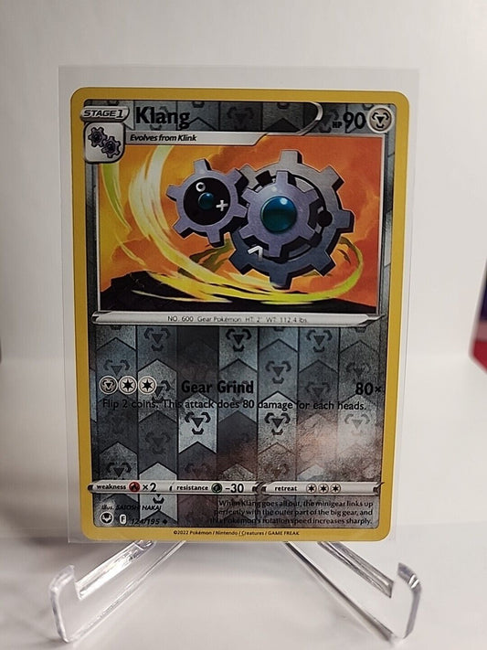 Klang [Reverse Holo] 124/195 Pokémon Cards Silver Tempest