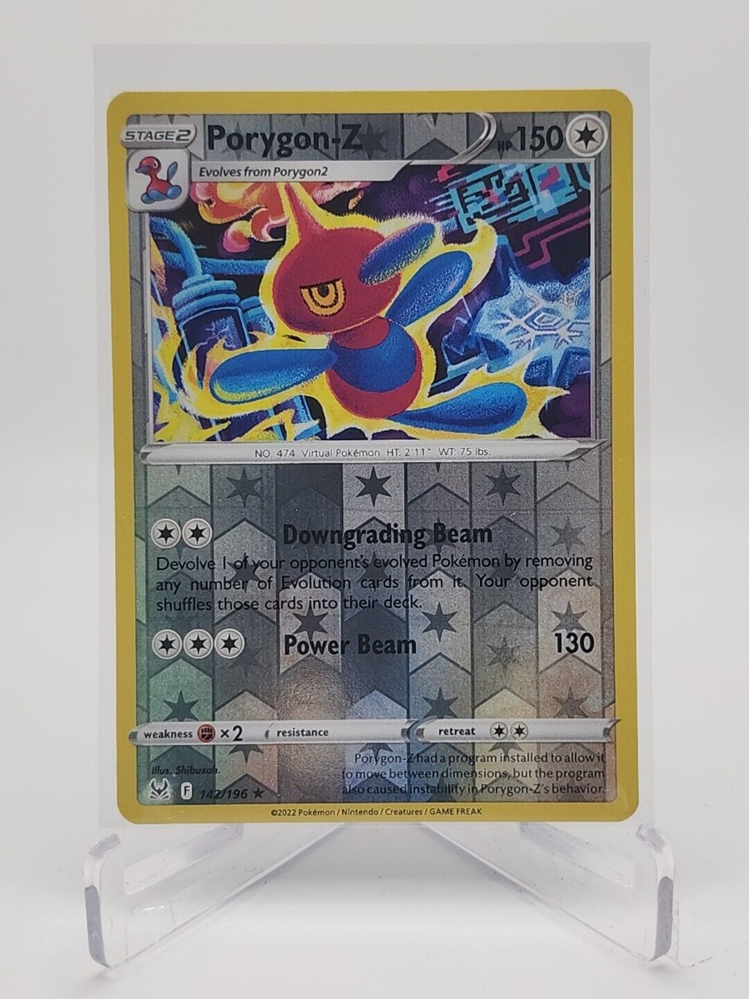 Porygon-Z [Reverse Holo]  142/196 Pokémon TCG Lost Origin