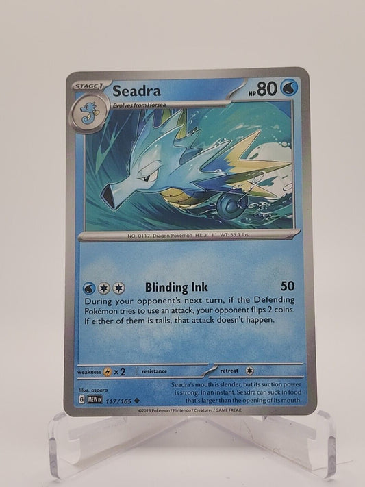 117/165 Seadra  Pokémon TGC Scarlet & Violet - 151