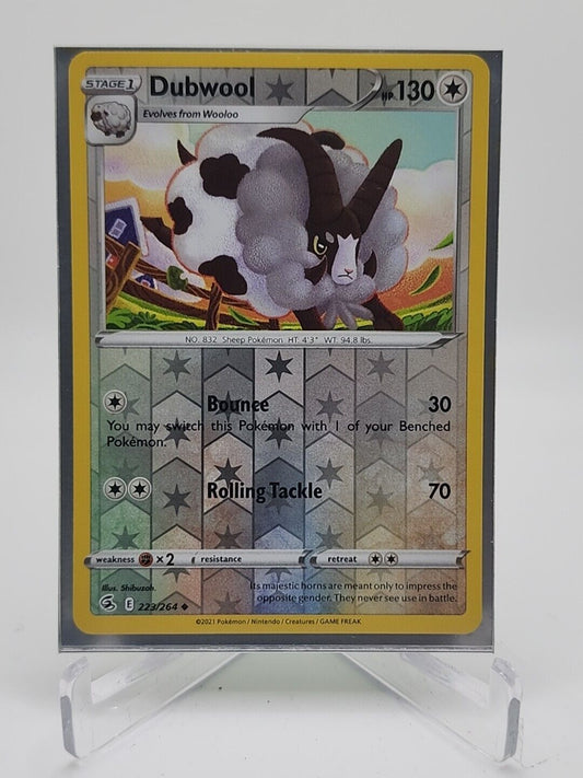 Dubwool [Reverse Holo]  223/264 Pokémon TCG Fusion Strike