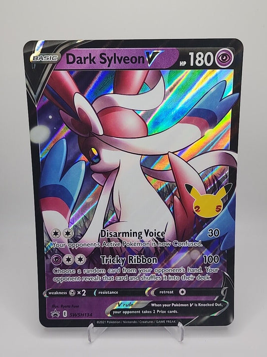 Dark Sylveon V [Jumbo]  SWSH134 Pokémon TCG  - Jumbo Card