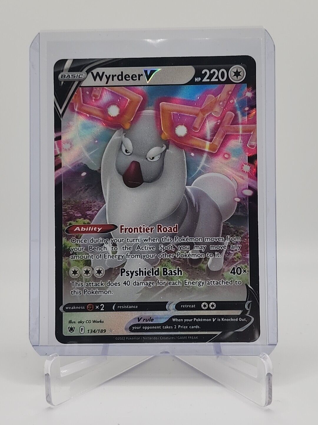 Wyrdeer V  134/189 Pokémon TCG Astral Radiance