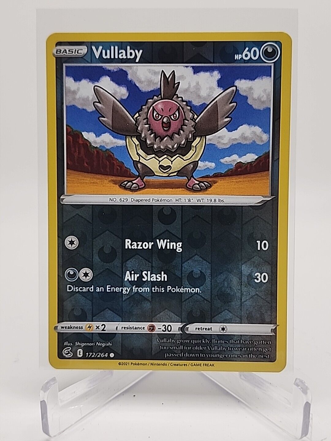 Vullaby [Reverse Holo]  172/264 Pokémon TCG Fusion Strike