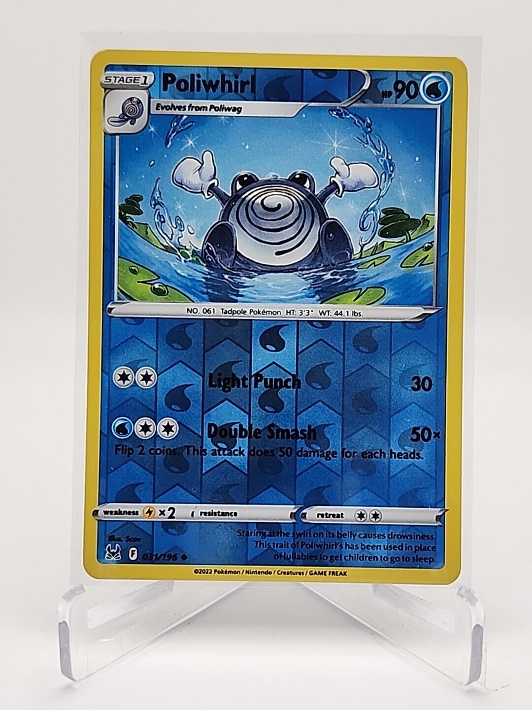 Poliwhirl [Reverse Holo]  31/196 Pokémon TCG Lost Origin