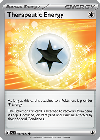 Therapeutic Energy  193/193 Pokémon TCG Paldea Evolved