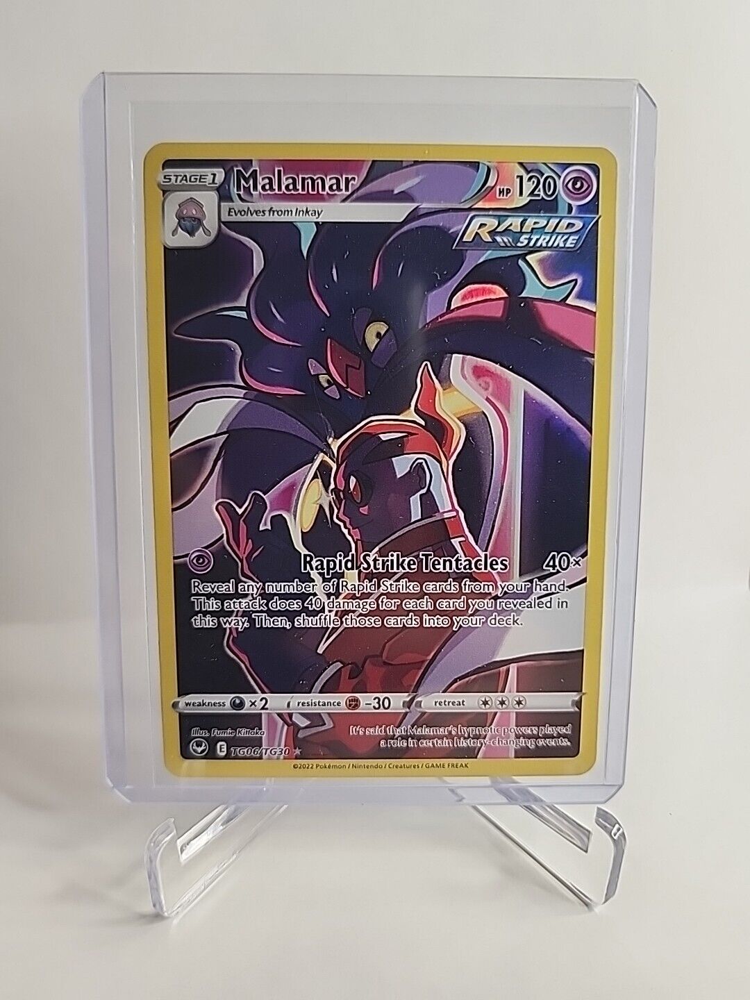 Malamar TGTG06/195 Pokémon Cards Silver Tempest