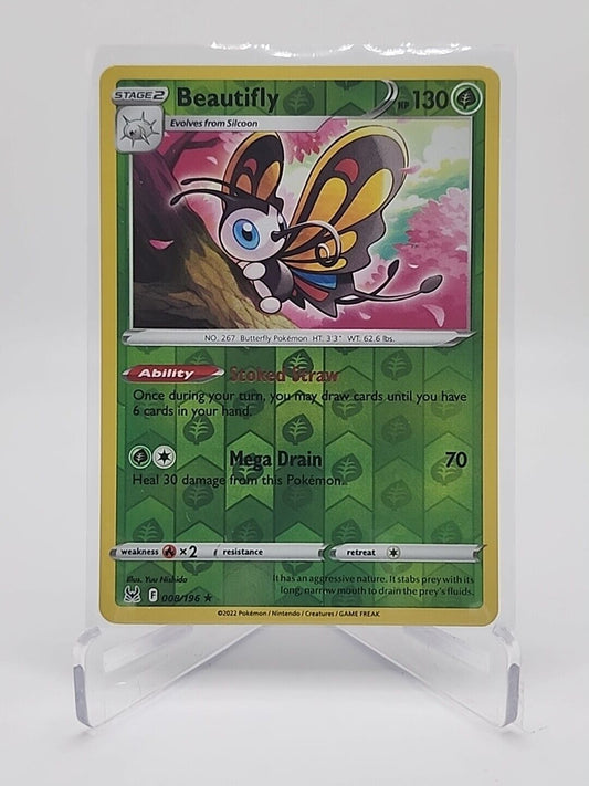 Beautifly [Reverse Holo]  8/196 Pokémon TCG Lost Origin