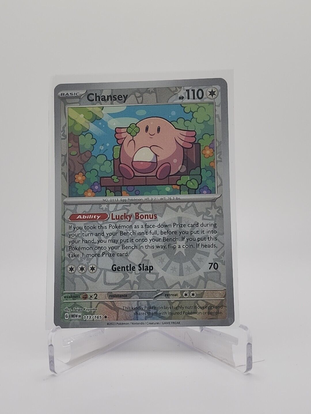 113/165 Chansey [Reverse Holo]  Pokémon TGC Scarlet & Violet - 151