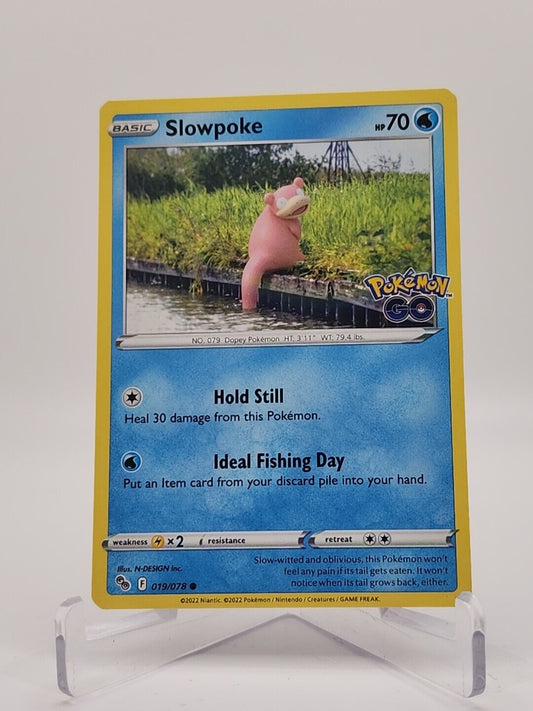 Slowpoke 19/78 Pokémon TGC Pokemon Go