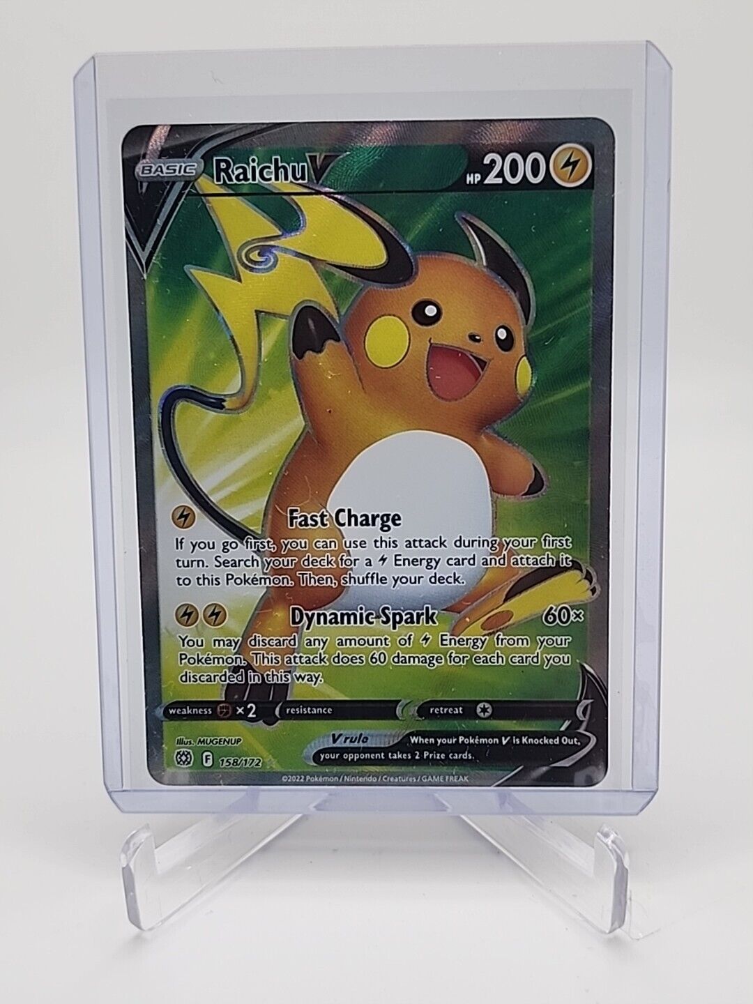 Raichu V  158/172 Pokémon TCG Brilliant Stars