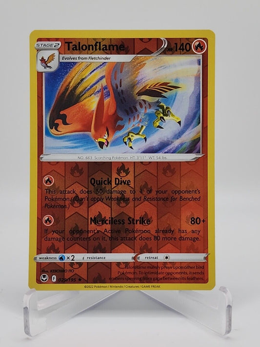 Talonflame [Reverse Holo]  29/195 Pokémon TCG Silver Tempest