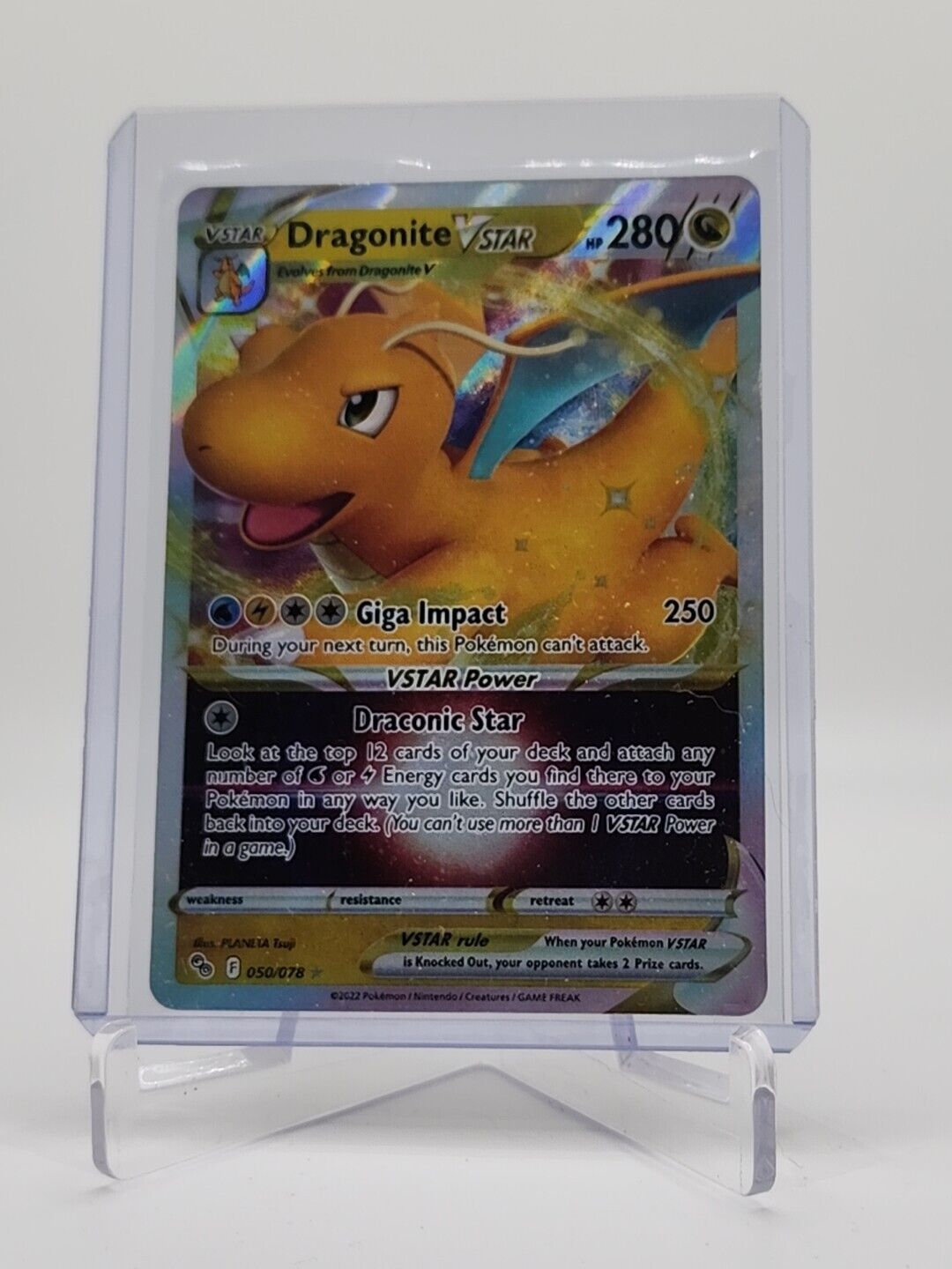 Dragonite VSTAR 50/78 Pokémon TGC Pokemon Go