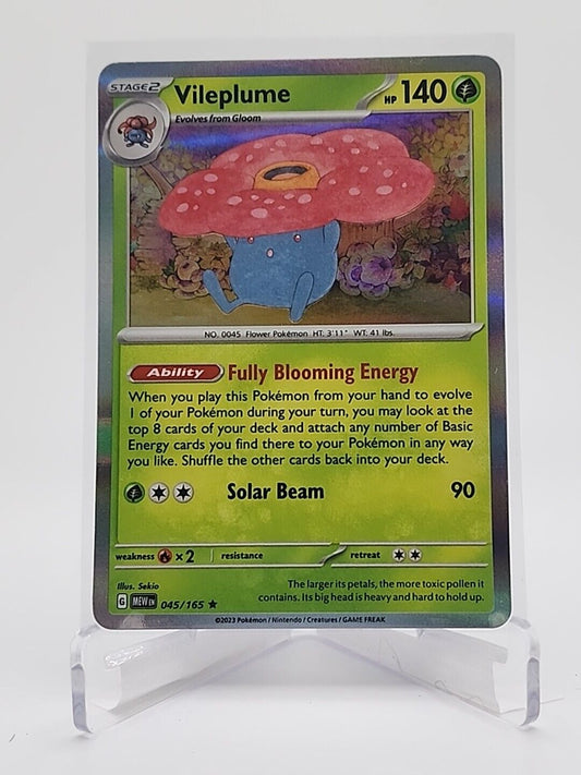 45/165 Vileplume  Pokémon TGC Scarlet & Violet - 151