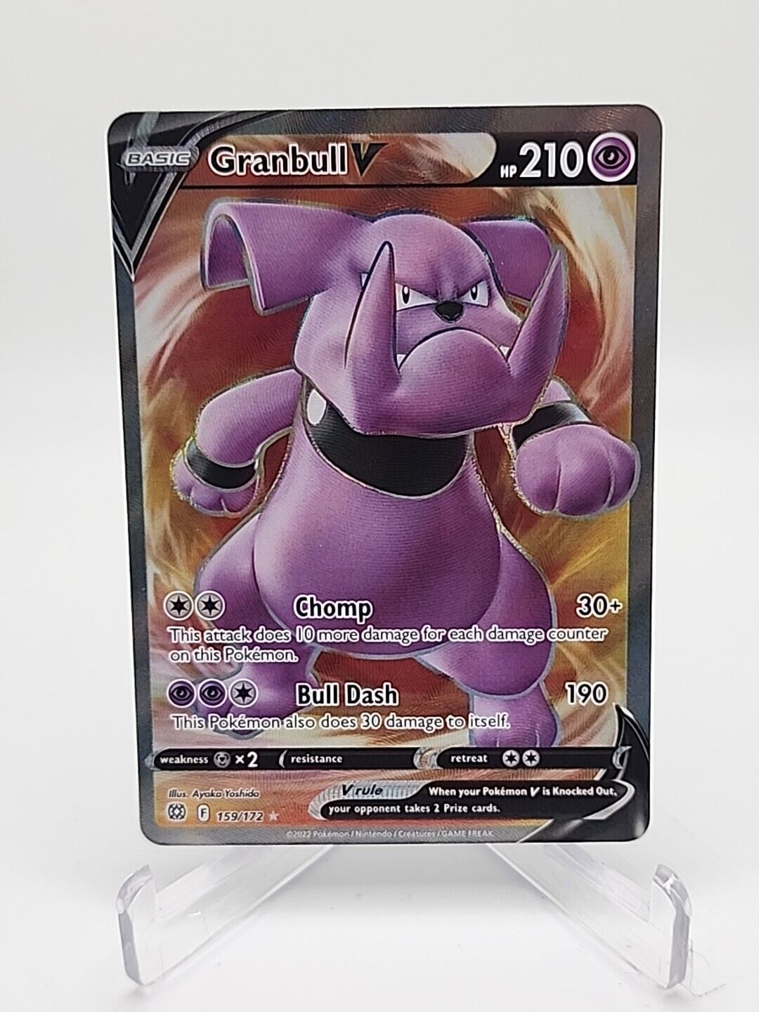 Granbull V  159/172 Pokémon TCG Brilliant Stars