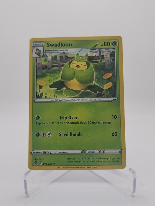 Swadloon 10/264 Pokémon TGC Fusion Strike