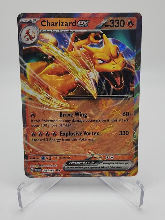 6/165 Charizard ex Pokémon TCG Scarlet & Violet - 151