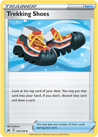 Trekking Shoes  145/159 Pokémon TCG Crown Zenith