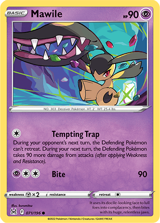 Mawile  71/196 Pokémon TCG Lost Origin