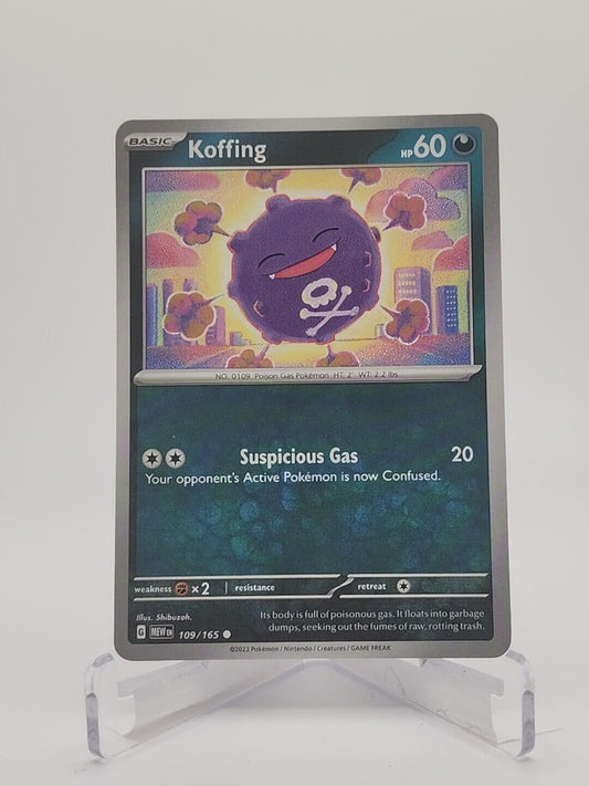 109/165 Koffing  Pokémon TGC Scarlet & Violet - 151